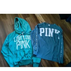 Victoria's Secret PINK Green Hoodie